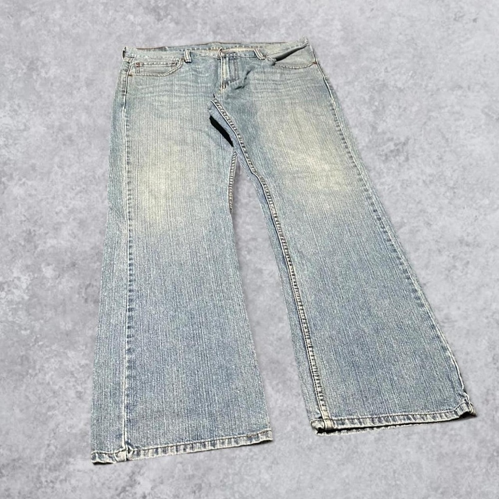 Men's Y2K Levi's 527 bootcut light Wash baggy jean - Fits 36x32!